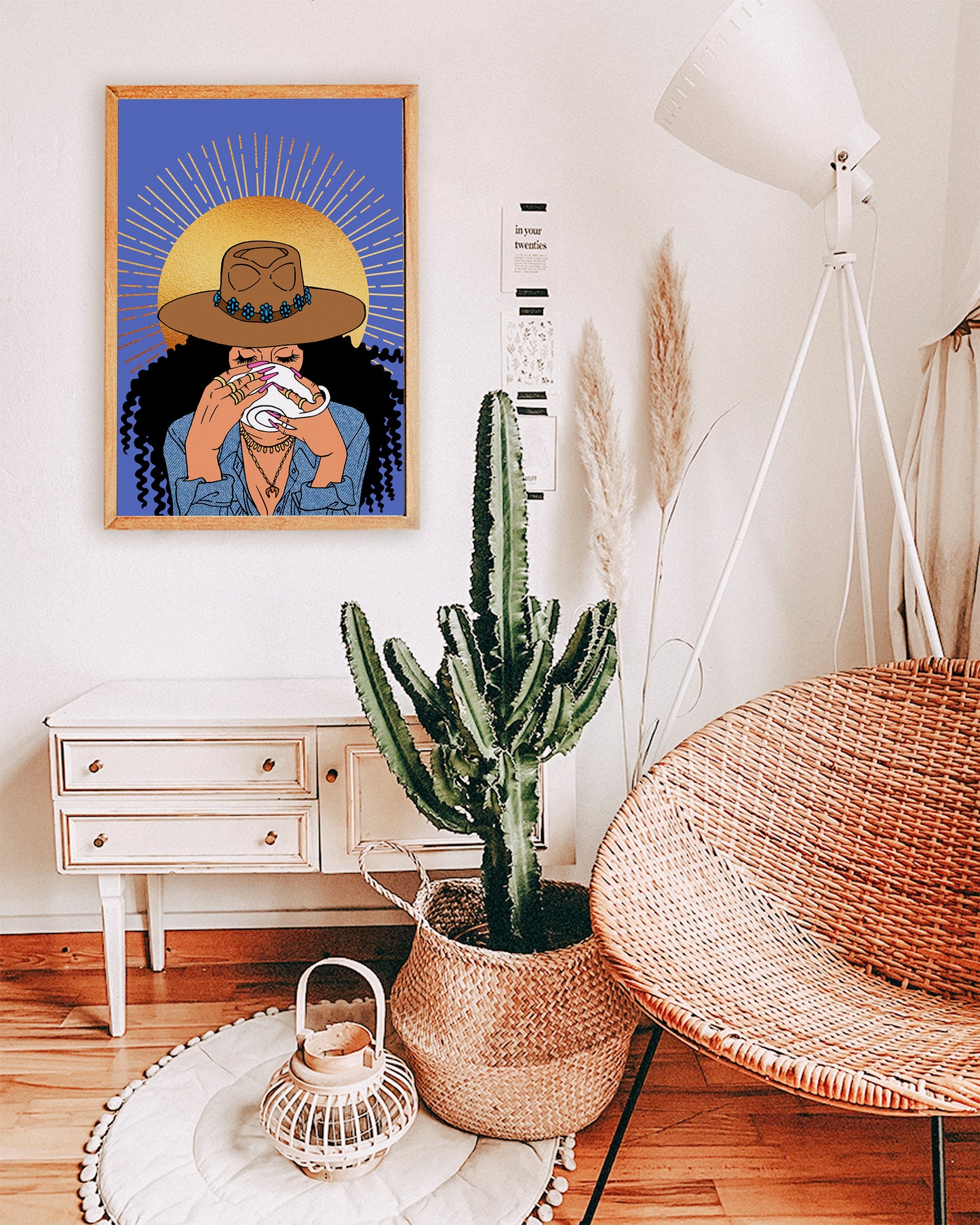 Cozy Bohemia Art Print
