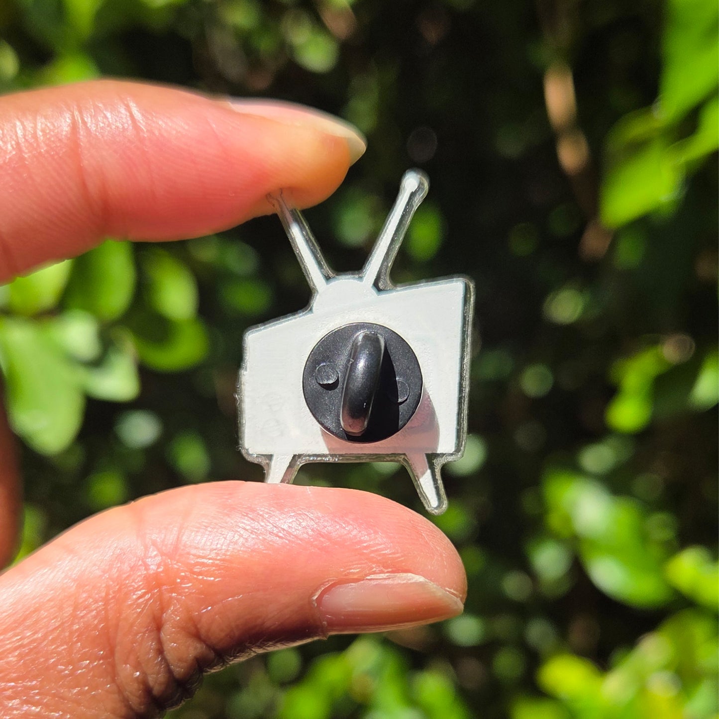 Crazy World Pin