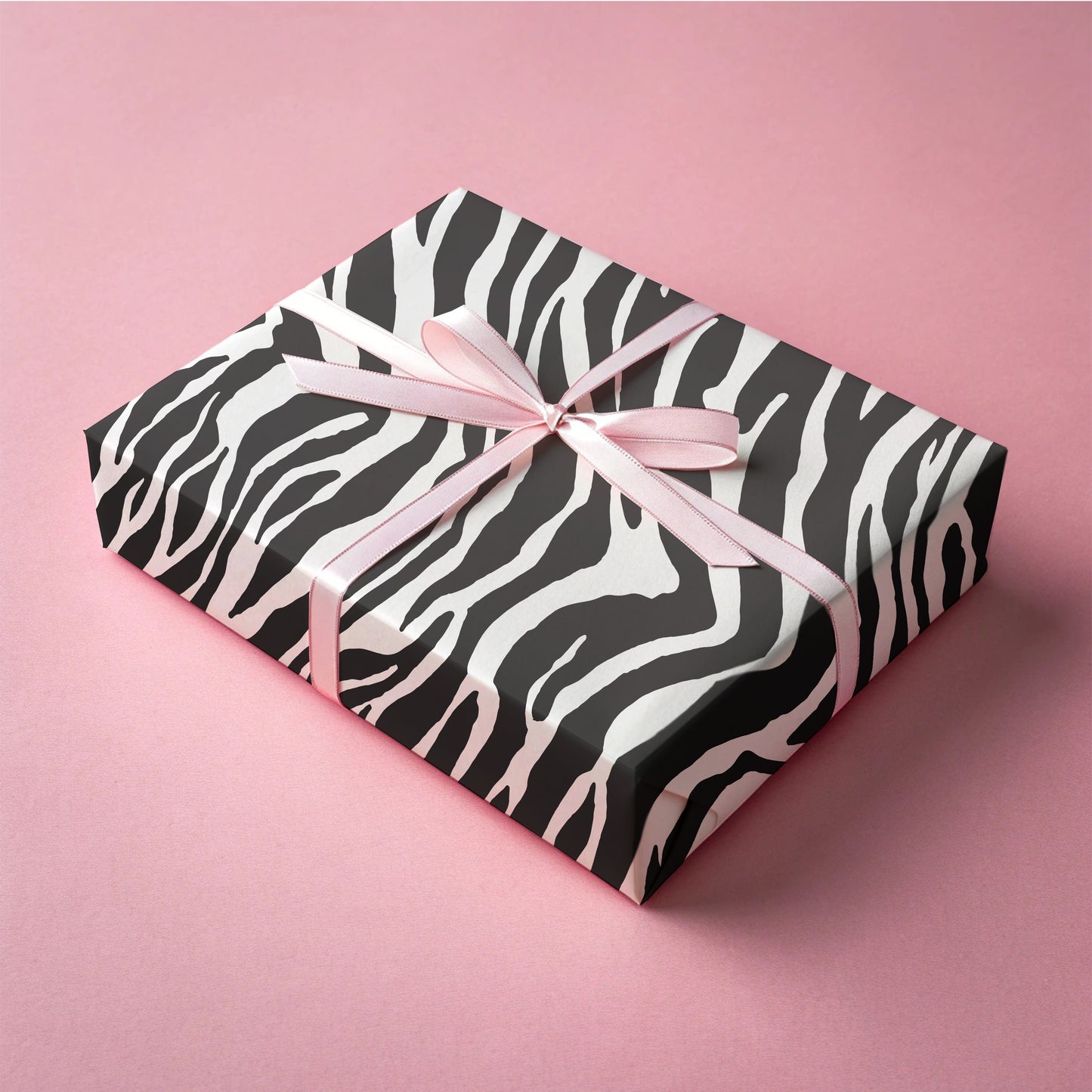 Zebra Glam Gift Wrap