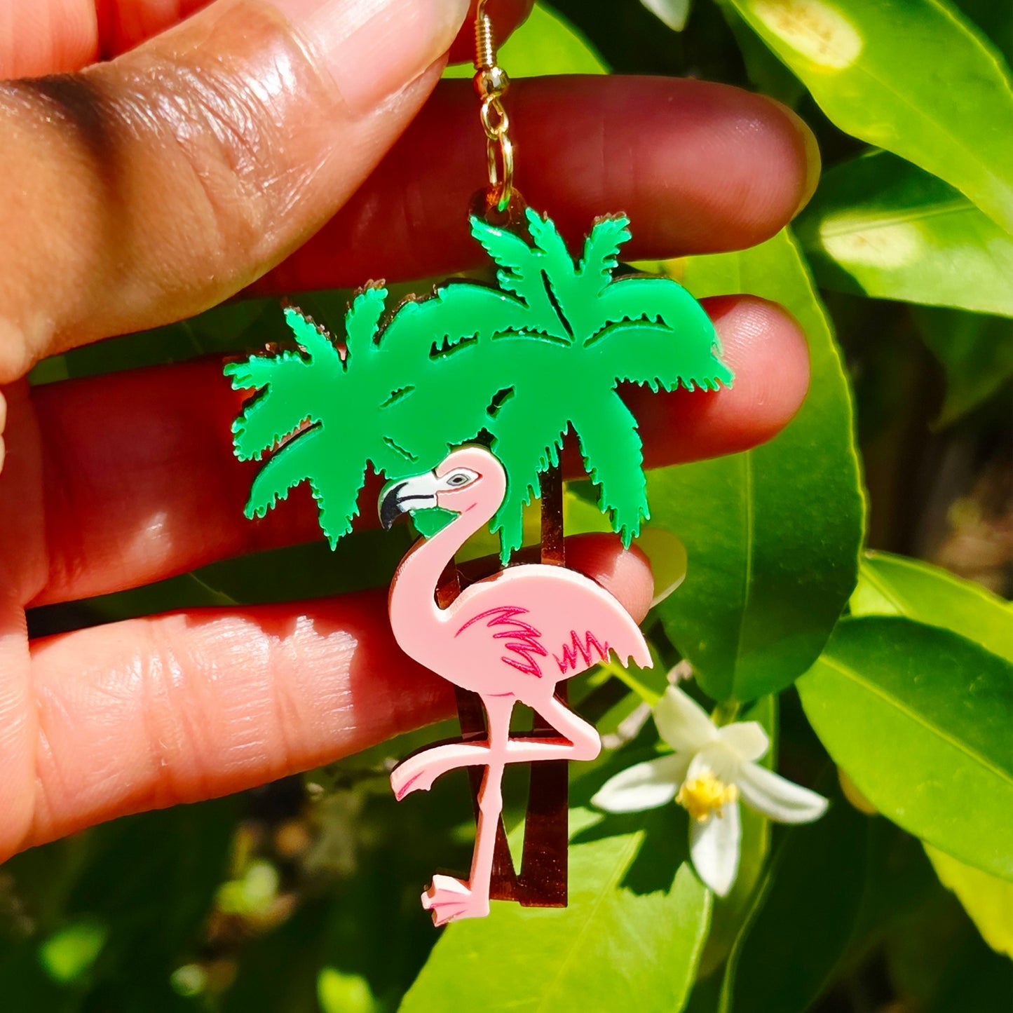 Flamingo Earrings