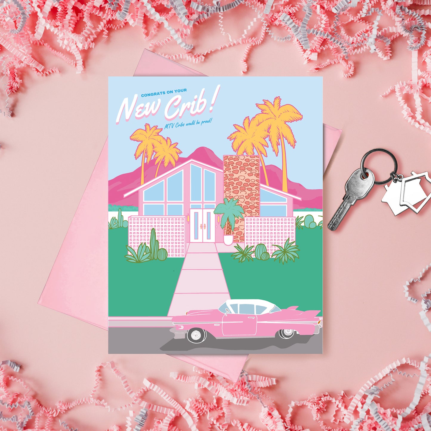 Funny Housewarming Card | New Home Congratulations | MTV Cribs Style