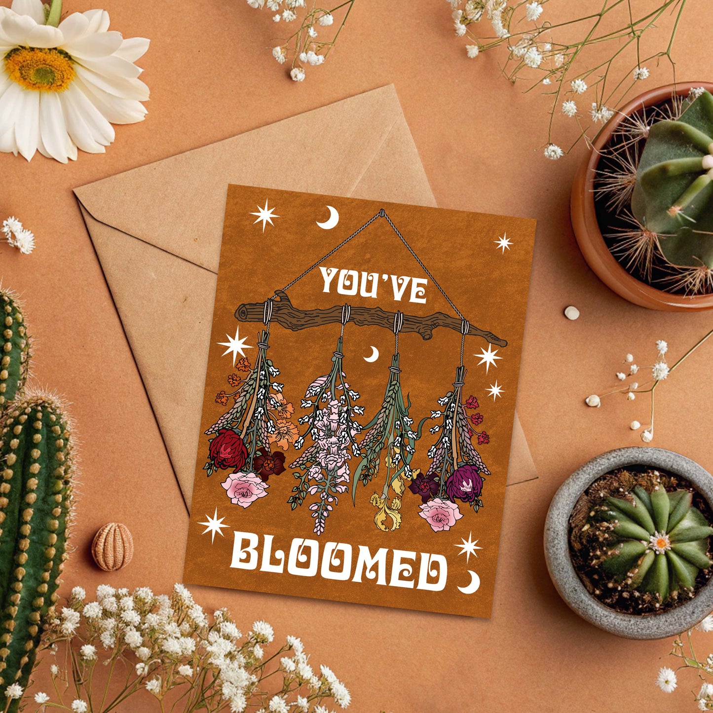 You've Bloomed Celebration Card