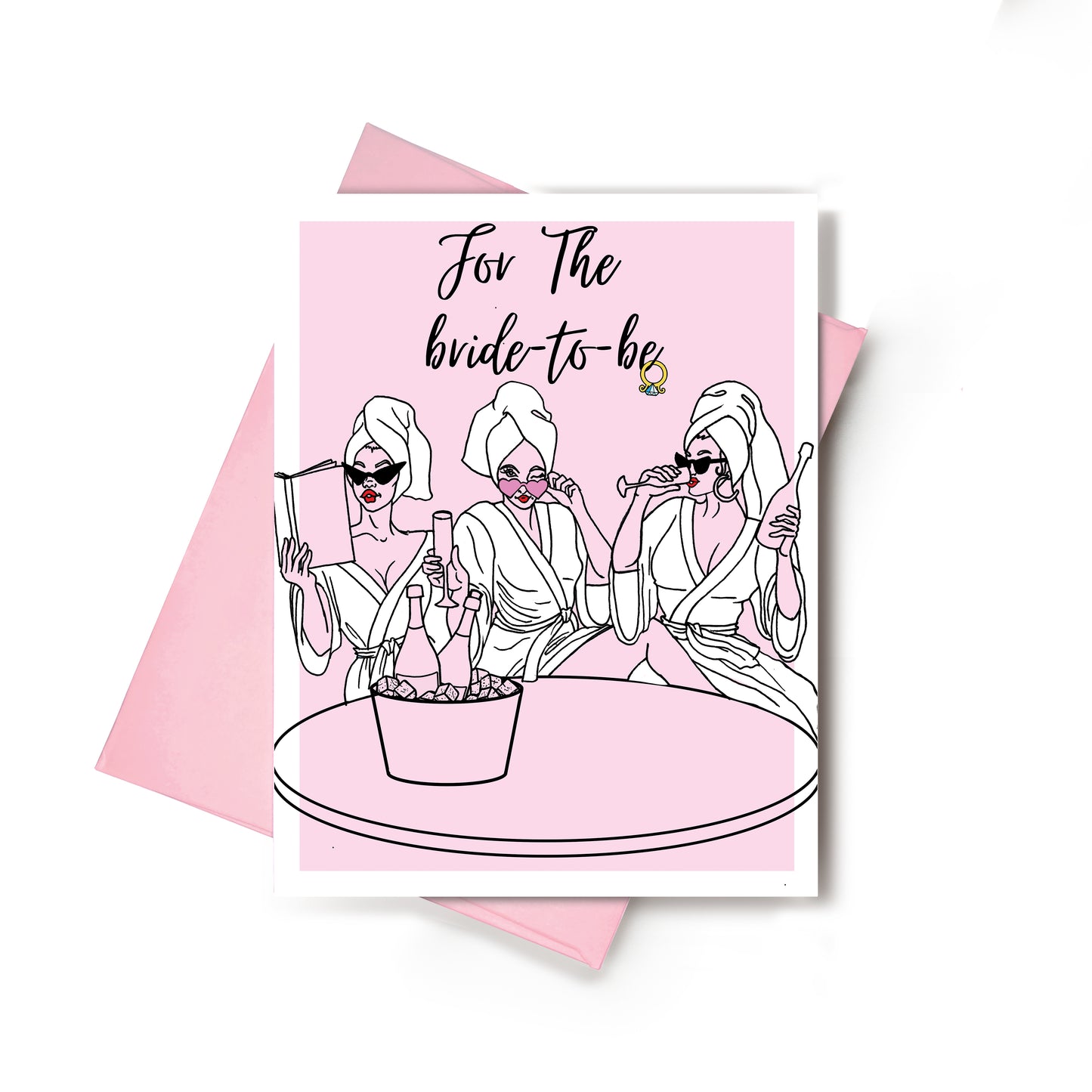 Bride To Be Card | Bachelorette Party & Bridal Shower Card