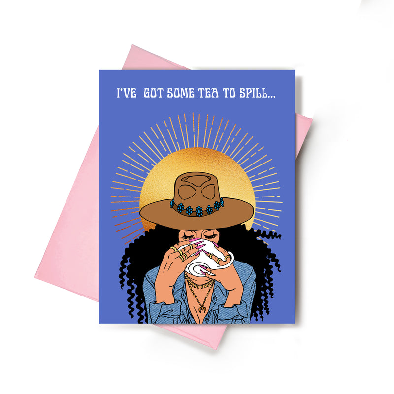 Tea To Spill Thinking of You Card