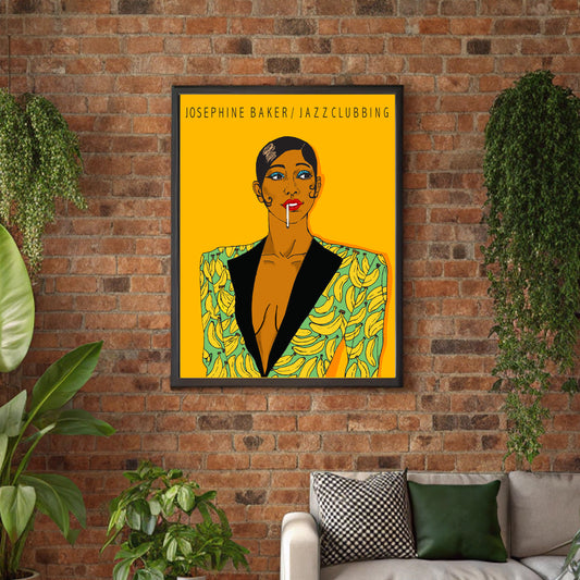 Jazzclubbing Art Print
