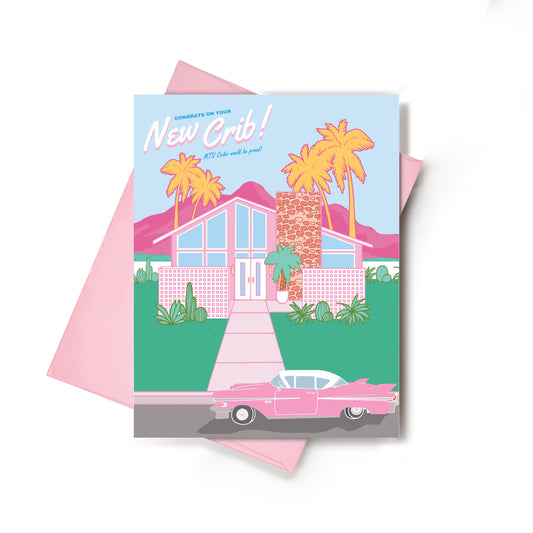 Funny Housewarming Card | New Home Congratulations | MTV Cribs Style