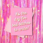 Baddies Unite Funny Friendship Card