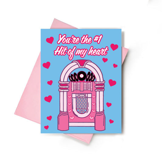 #1 Hit Of my Heart Card