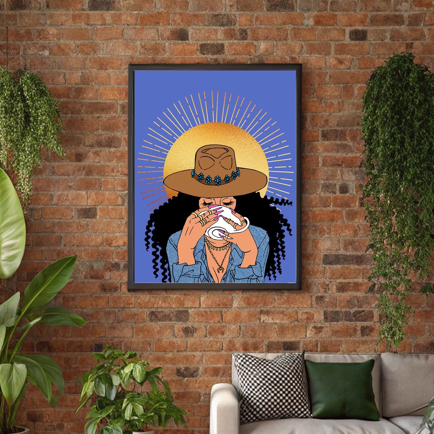 Cozy Bohemia Art Print