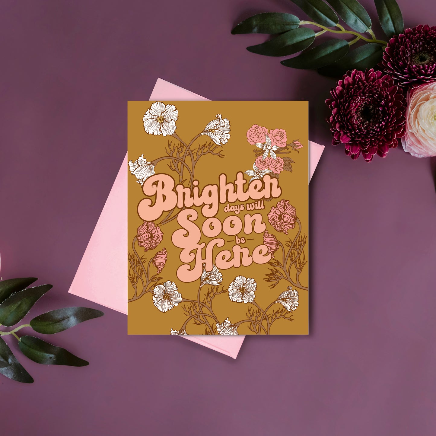 Brighter Days Card | Sympathy Greeting Card