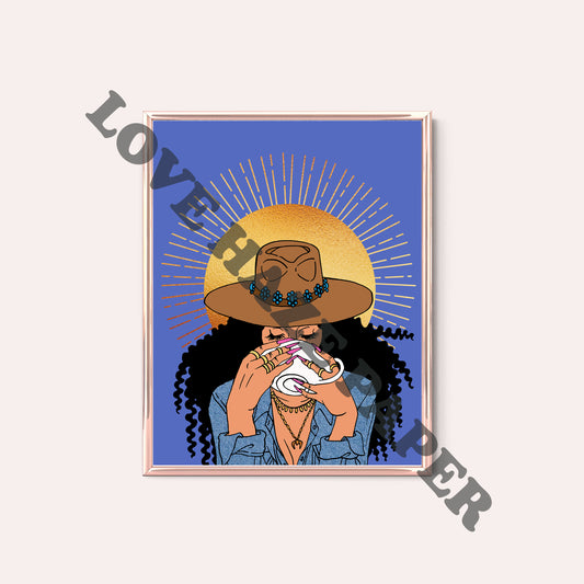 Cozy Bohemia Art Print
