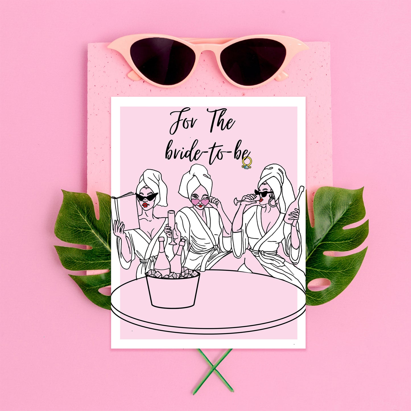 Bride To Be Card | Bachelorette Party & Bridal Shower Card