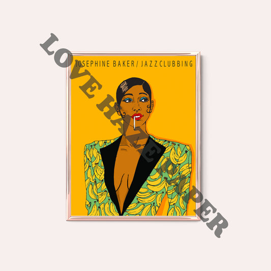 Jazzclubbing Art Print
