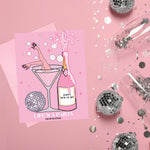 Life's a Party (Glow) New Year Card