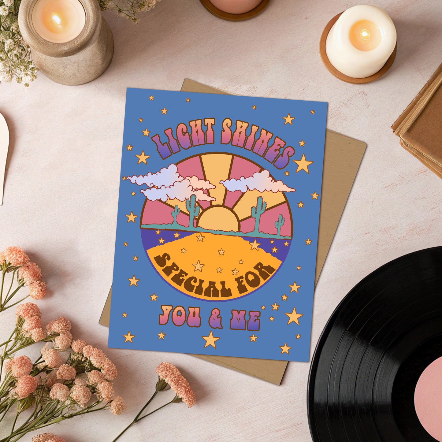 Your Light Shines Anniversary Card