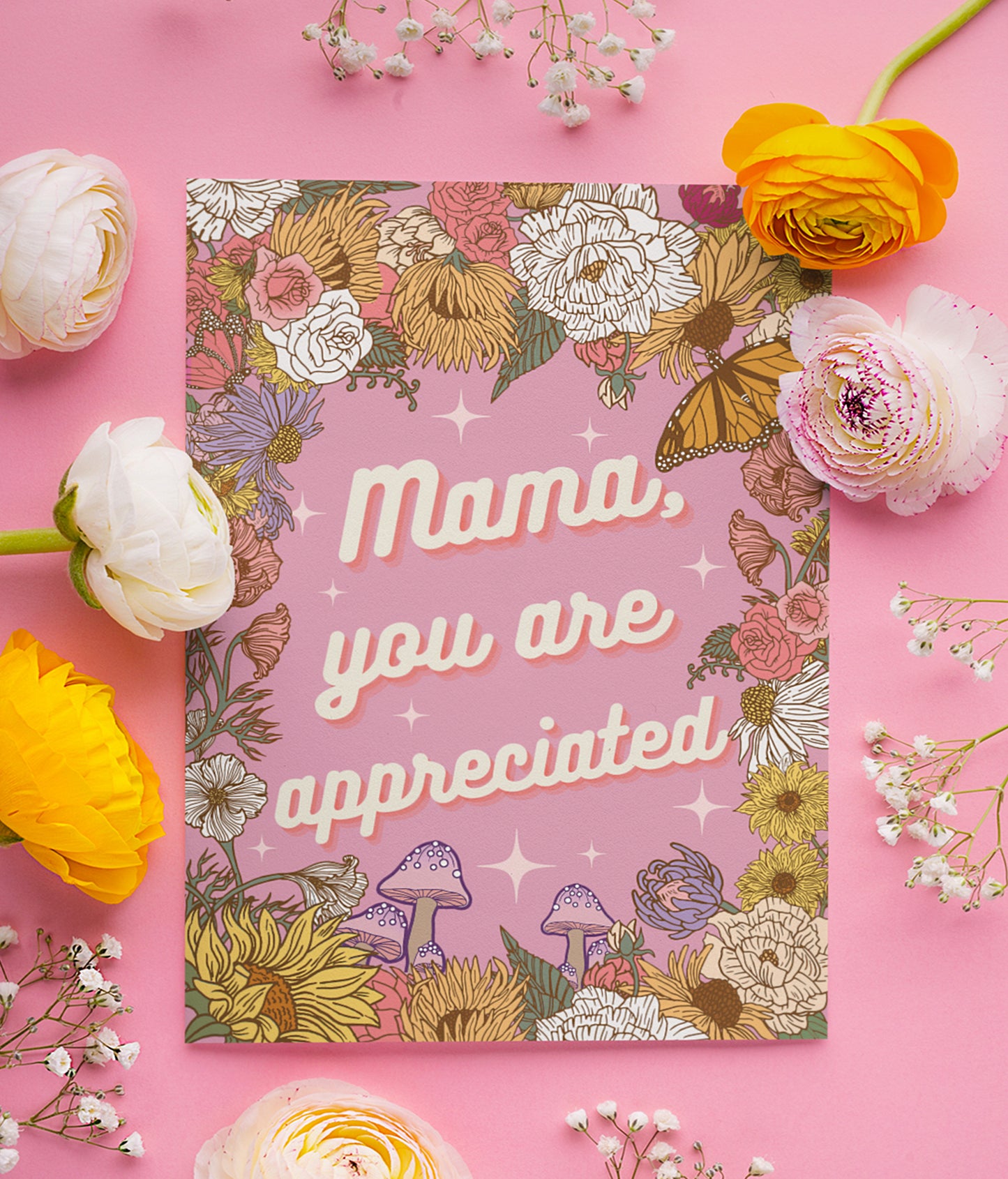 Mama, You Are Appreciated Mother's Day Card