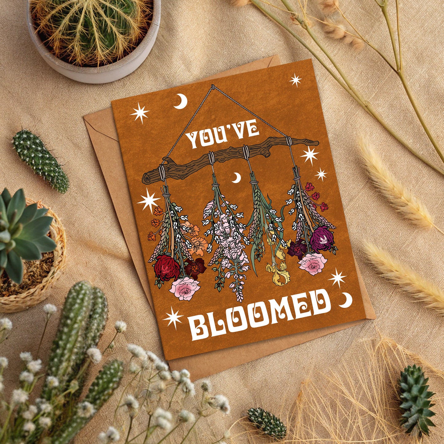 You've Bloomed Celebration Card