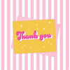 Thank You Sparkle Retro Card