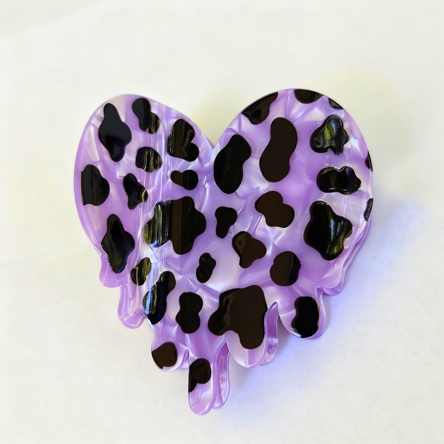 Y2K Melting Heart Hair Claw Clip