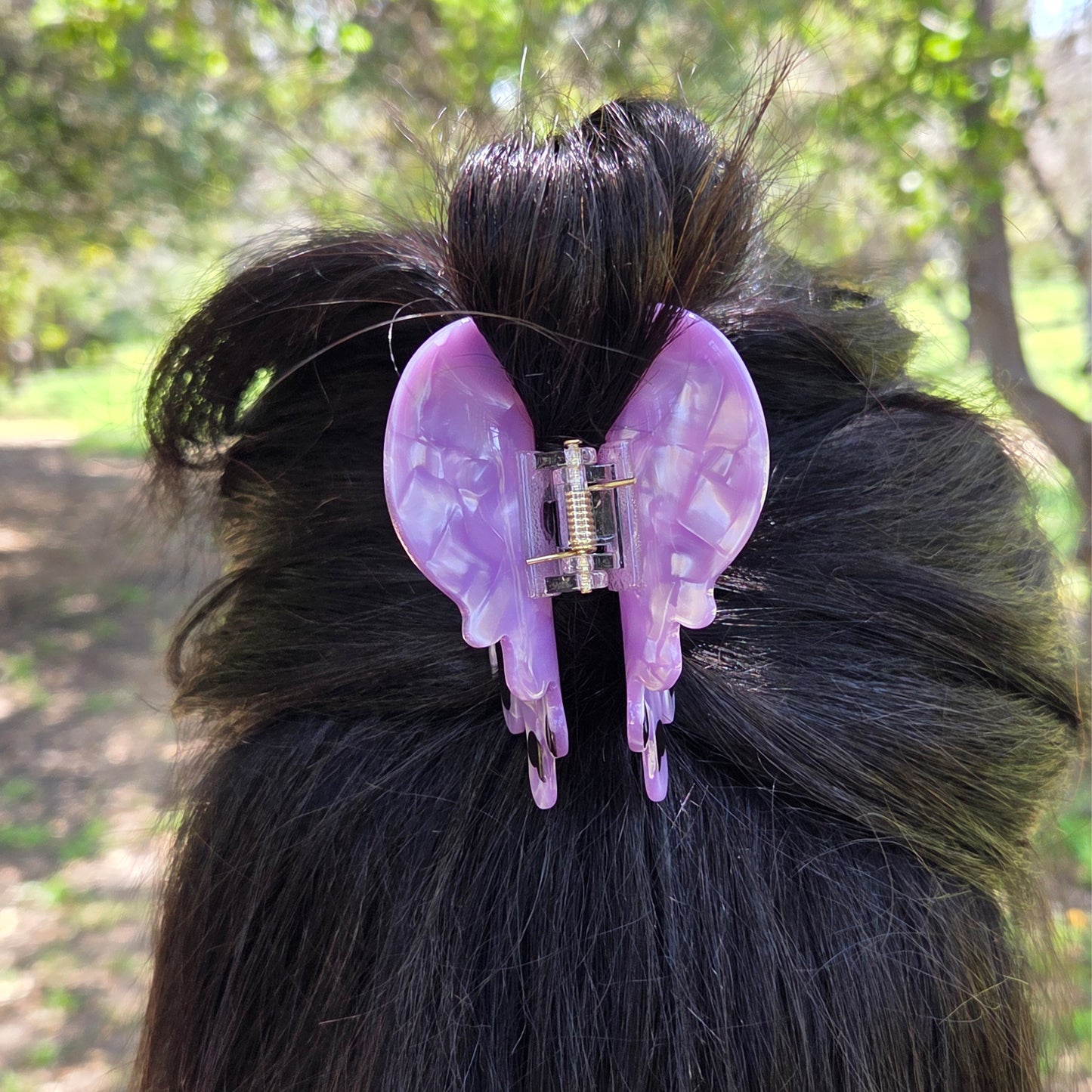 Y2K Melting Heart Hair Claw Clip