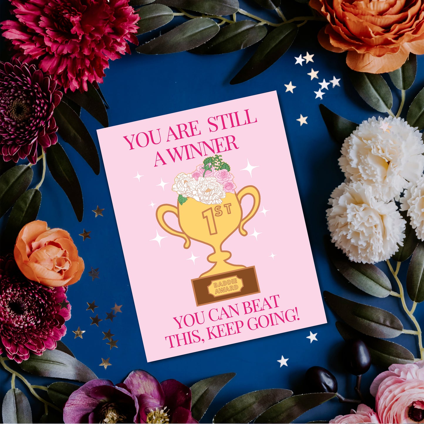 You're Still A Winner Sympathy Card